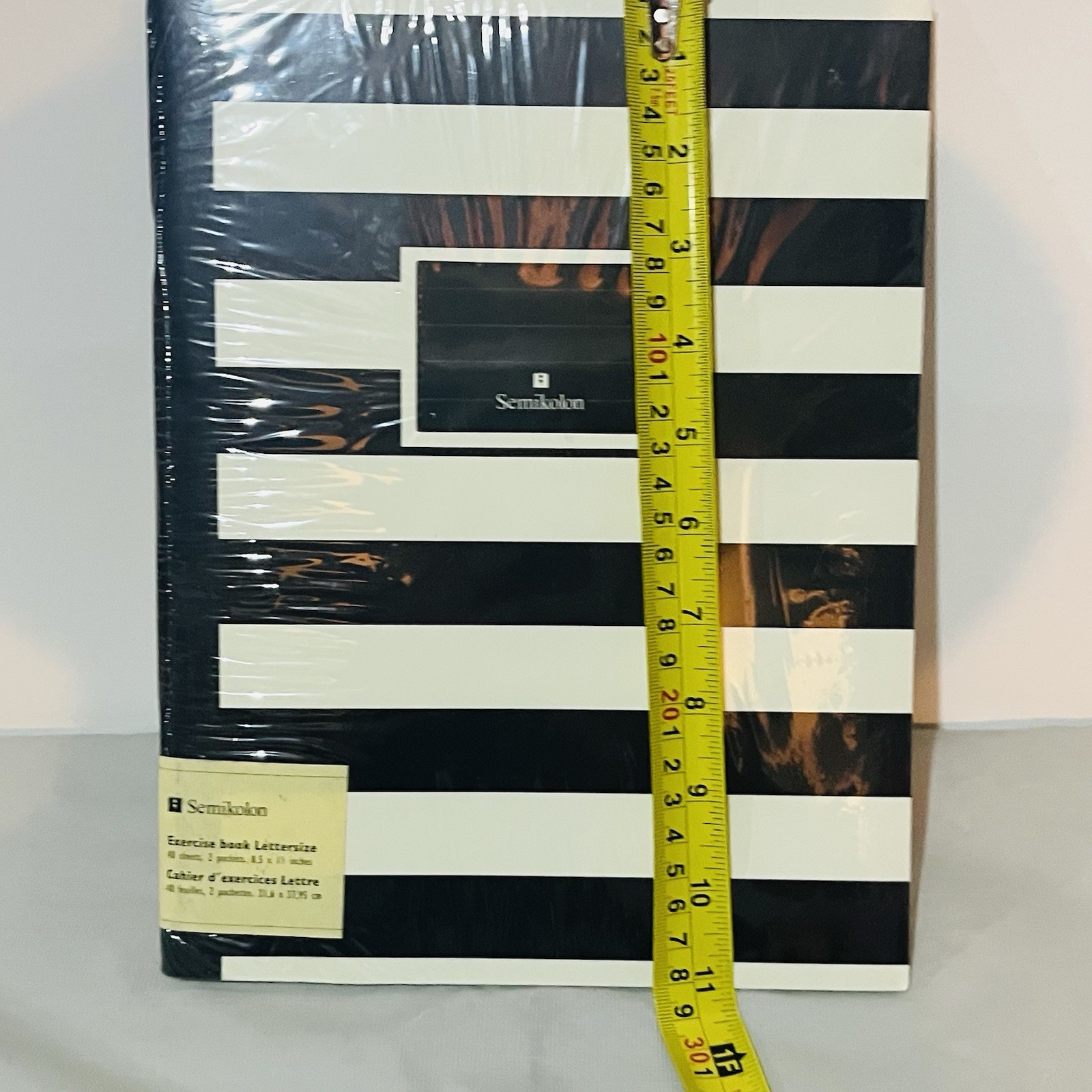 SEMIKOLON Exercise Book Lettersize 48 Sheets 2 Pockets 8.5×11” NEW