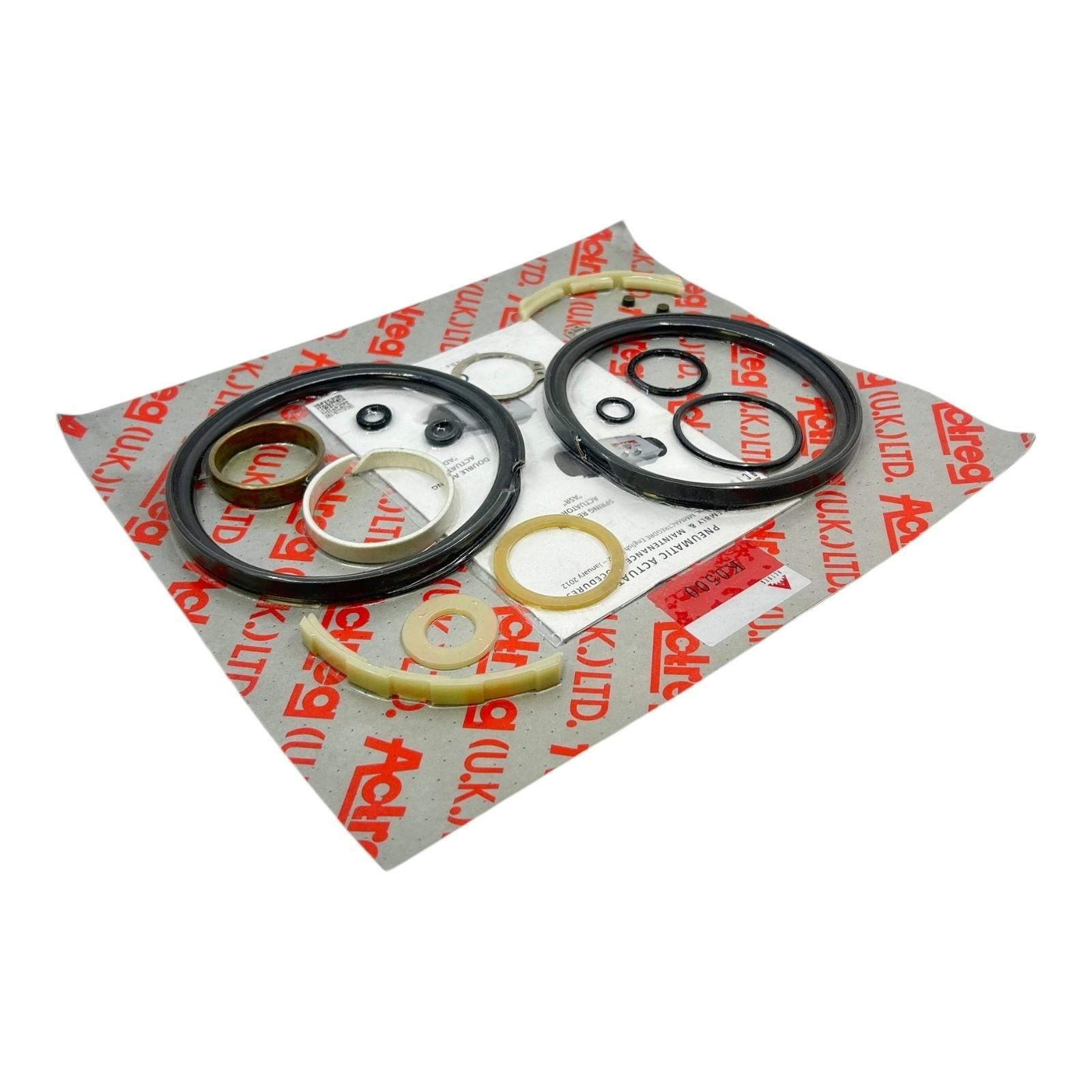 Actreg Gasket Set Repair Kit K0500 ADA/ASR Pneumatics for Industrial Use