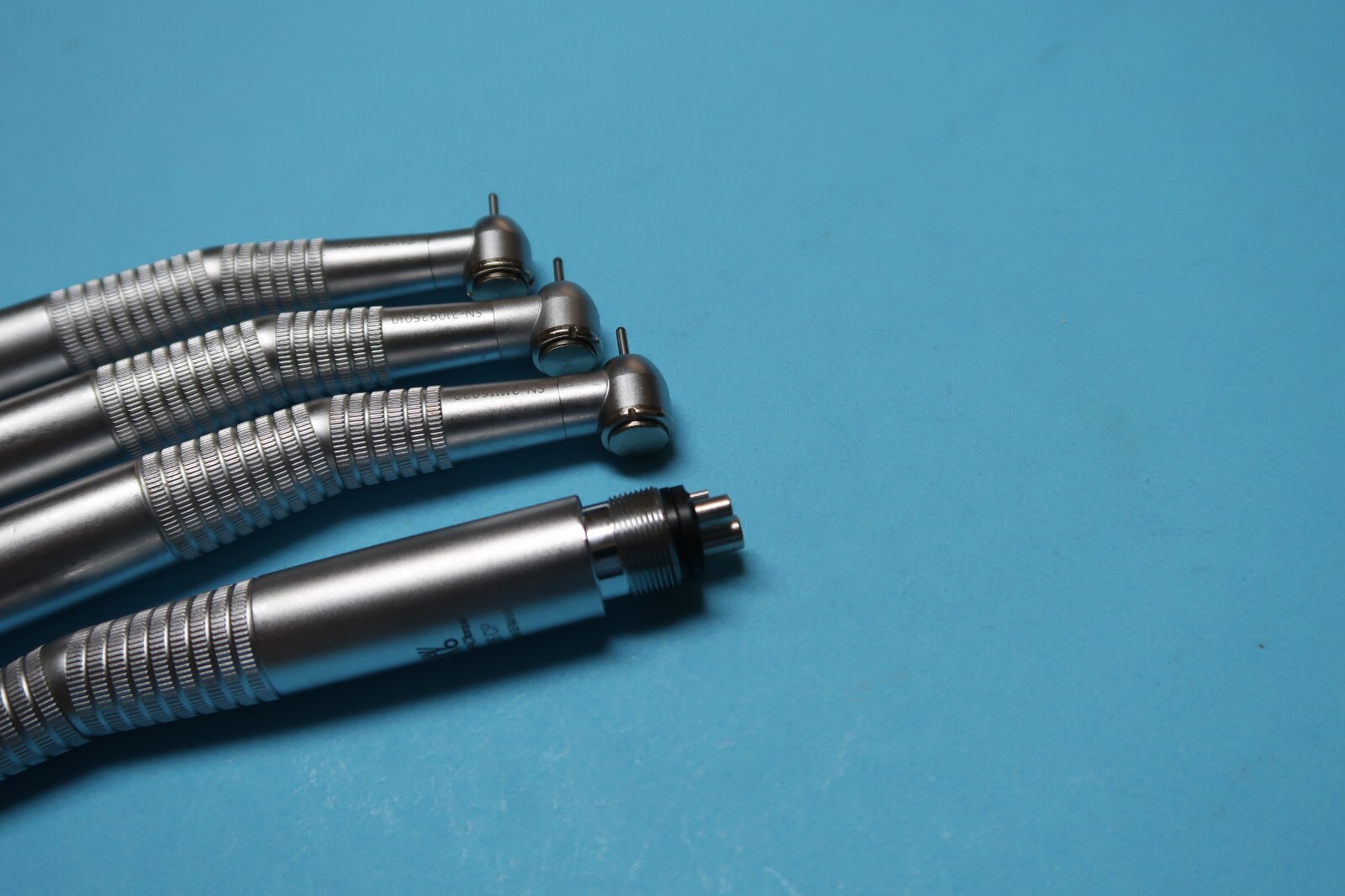 KAVO 636 LED 4 HOLE DENTAL HANDPIECE SET OF 4 & 1 MONTH WARRANTY