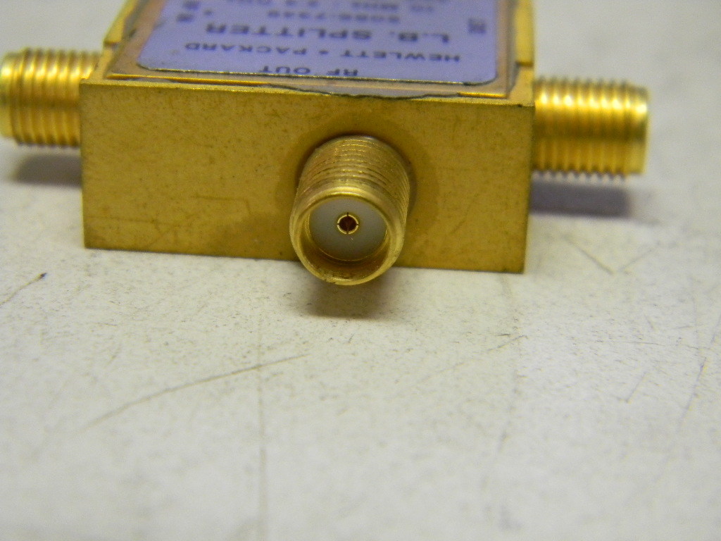 Hp Agilent 5086-7349 10Mhz-2.4Ghz L.B. Splitter