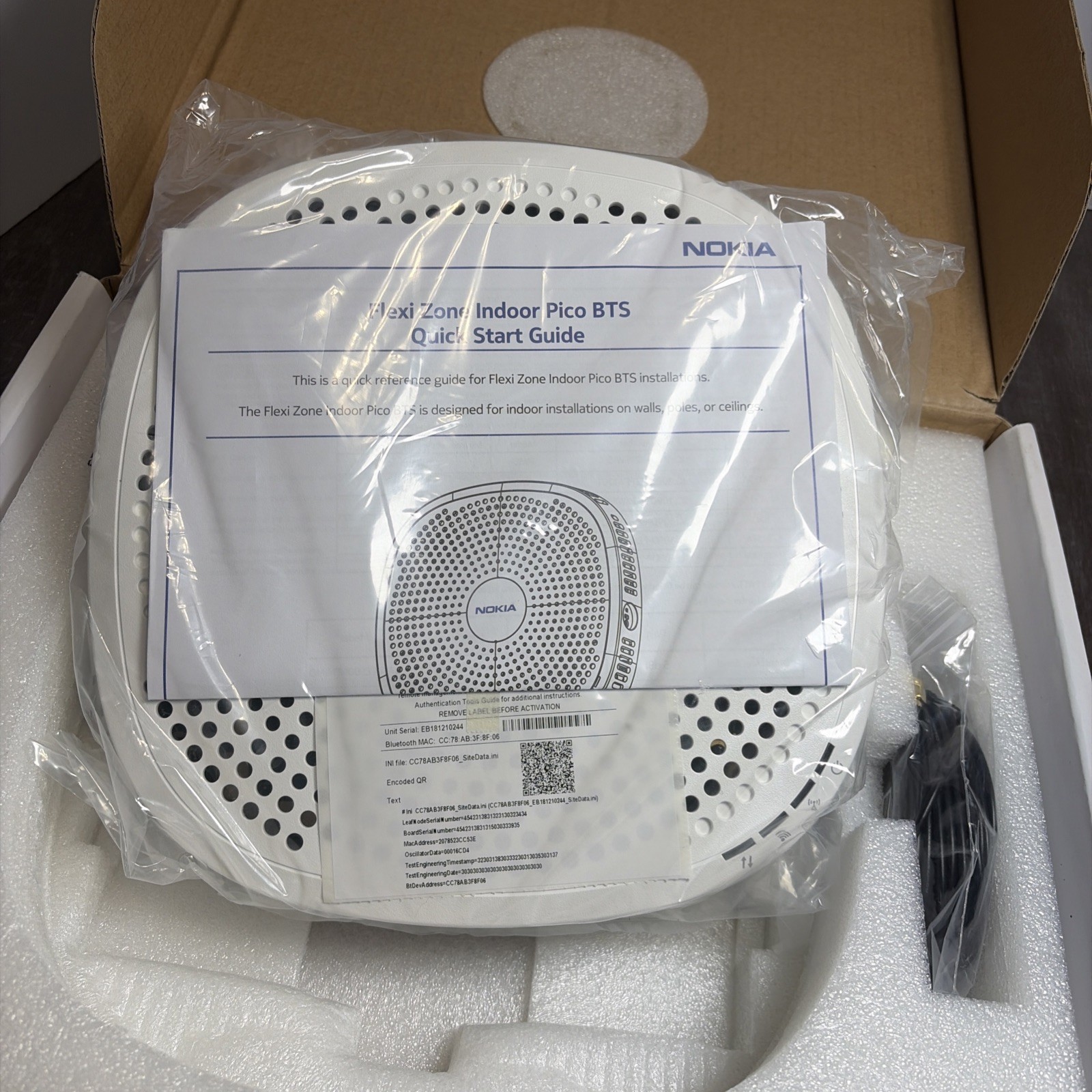 Nokia Model FWFF Flexi Zone Indoor Pico BTS 473237A.206 New Sealed