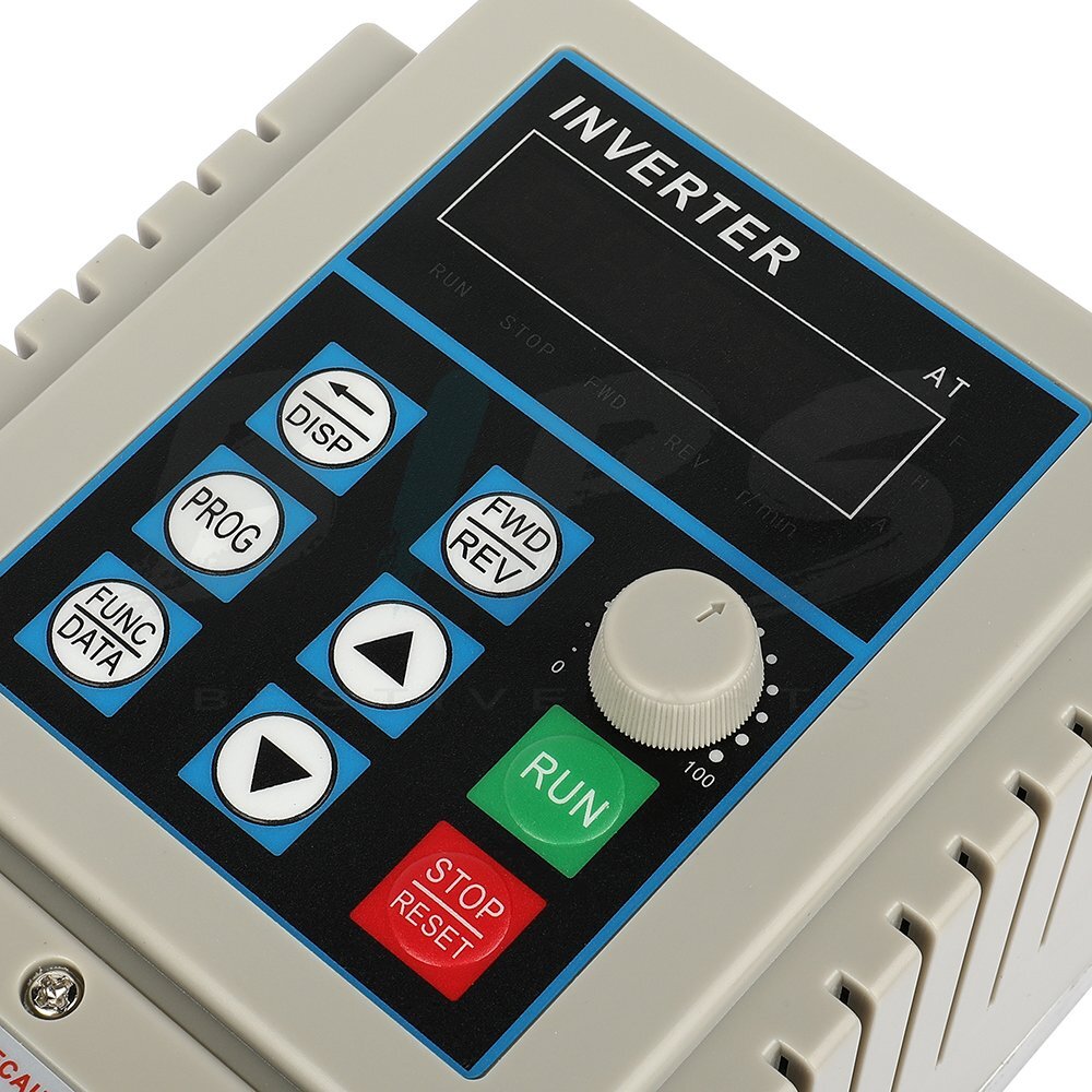 1HP 220V 0.75kw Variable Frequency Drive VFD Single to 3 Phase Speed Control