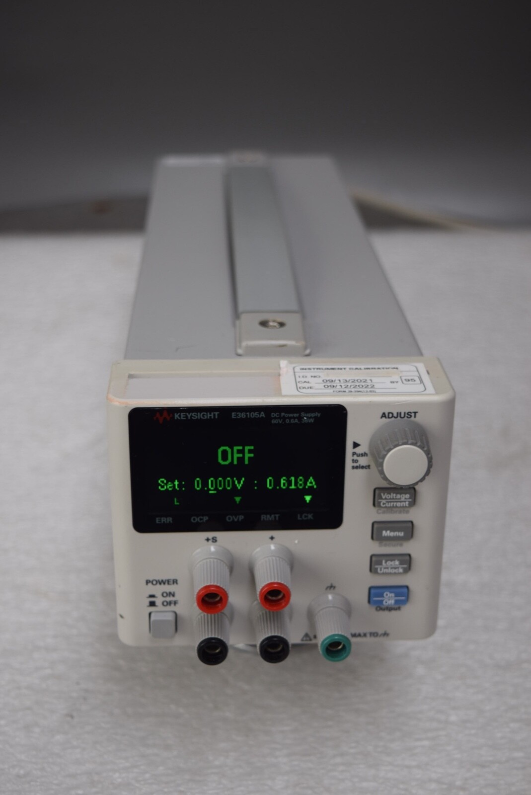 HP / Agilent / Keysight Technologies E36105A Power Supply DC 1-Output, 60v 0.6A