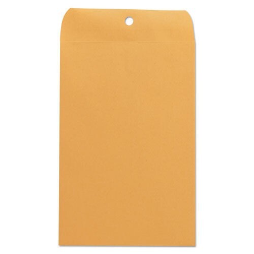 100 Pcs CLASP ENVELOPES 6”x9” Kraft Shipping Mailing Gummed Business Manila