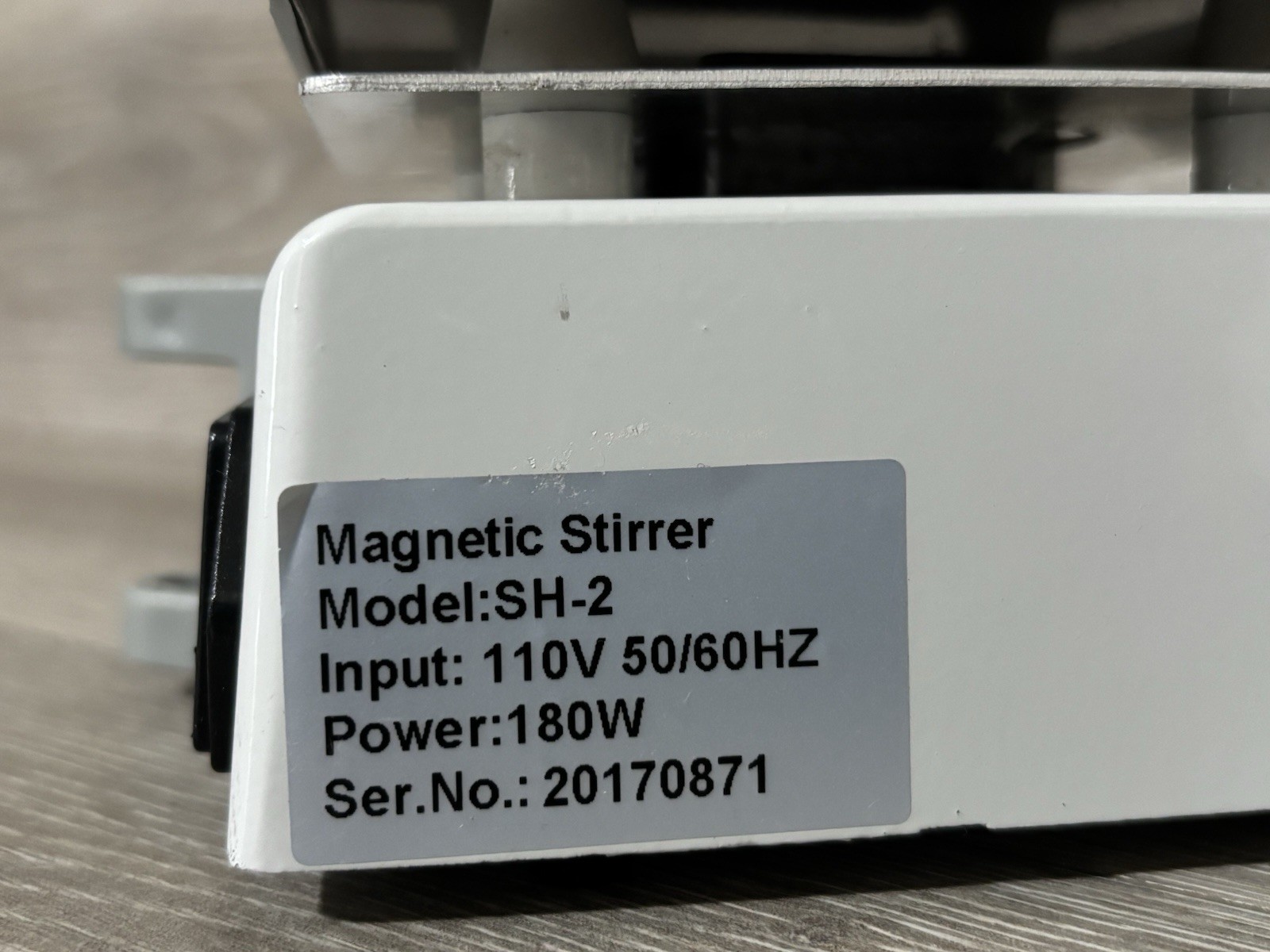 Microyn SH-2 Magnetic Stirrer Hot Plate Lab Mixer 110V Tested Heat & Stir Works