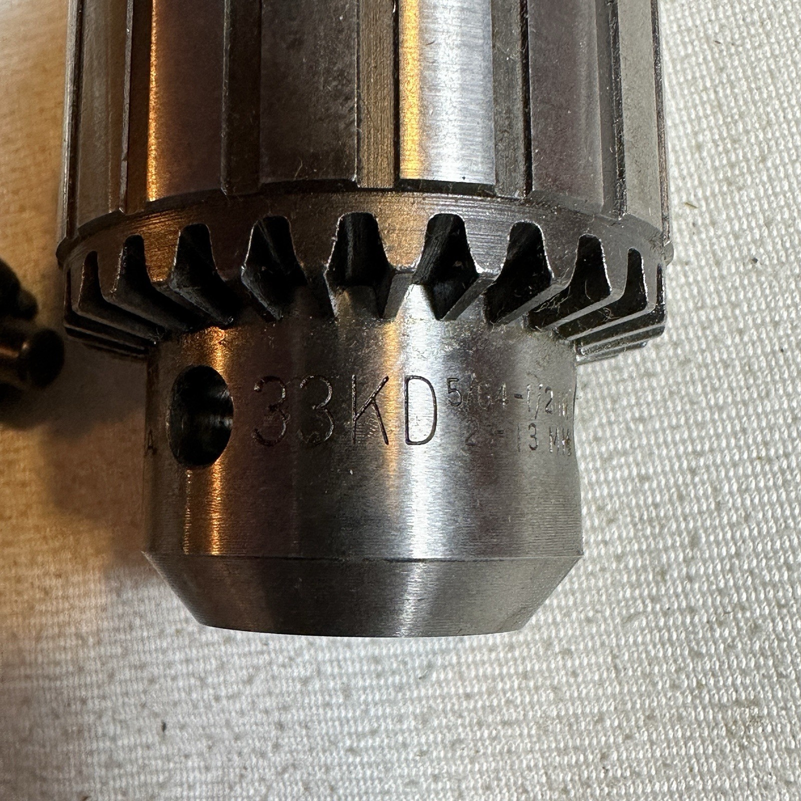 New Jacobs USA 33KD Plain Bearing Drill Chuck 5/64-1/2” capacity Mount 33JT