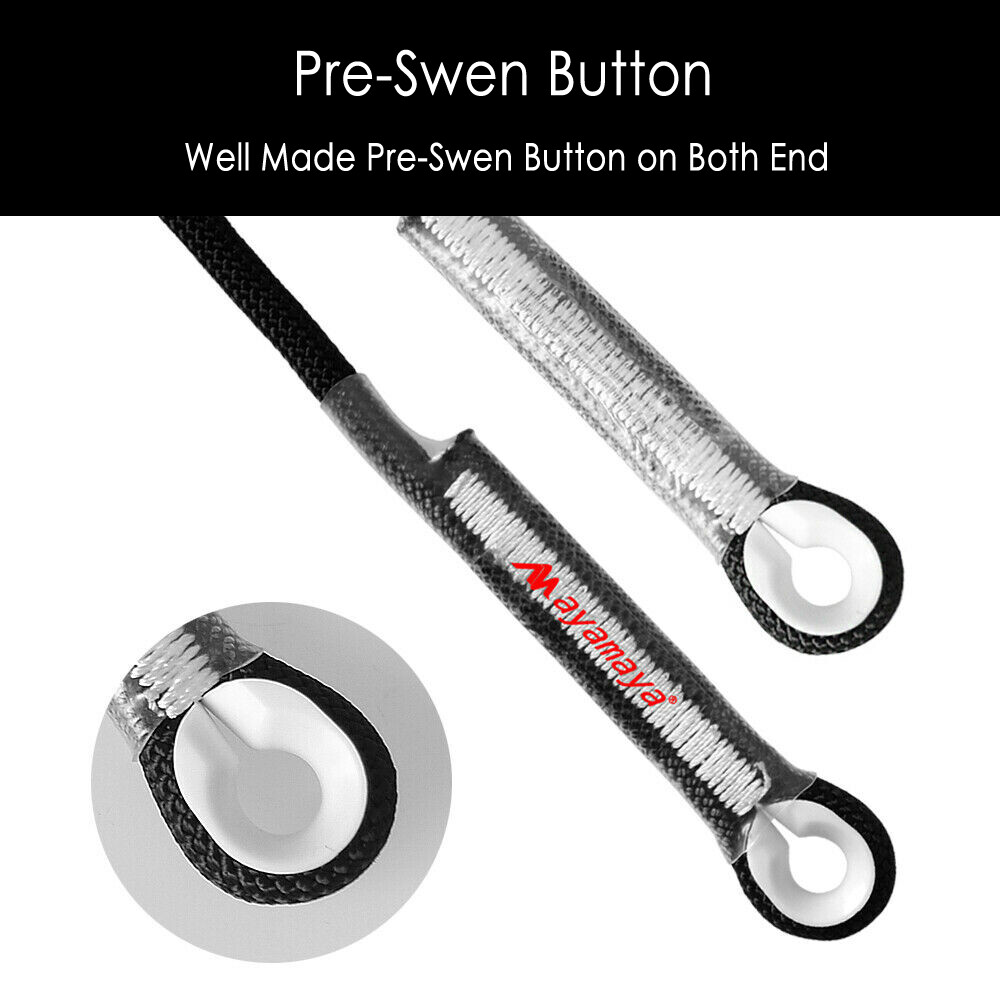Screw Locking Carabiner +10mm Prusik Cord Loop Rock Climbing Rope Tree Arborist