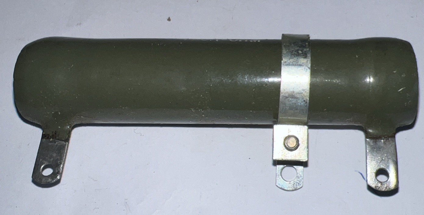 8500 Ohm 50 Watt Adjustable, Tubular Ceramic Power Resistor By TECH-OHM