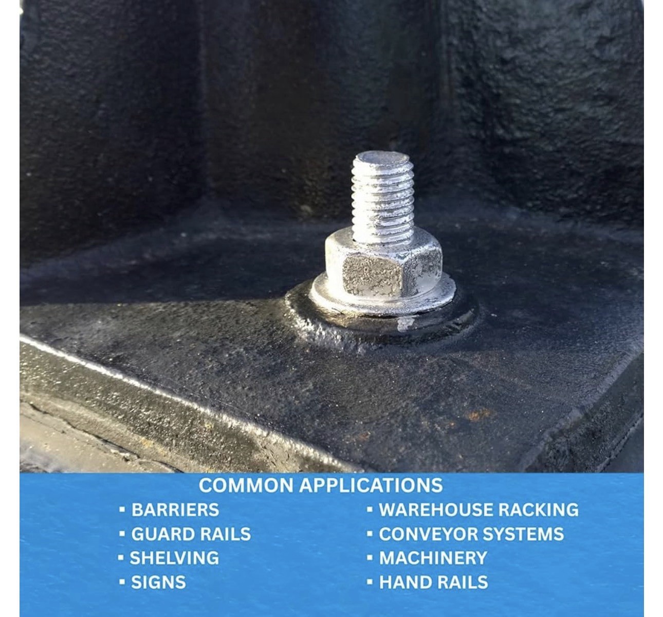 3/4″ x 7″ Wedge Anchor Zinc Plated (Box of 10)