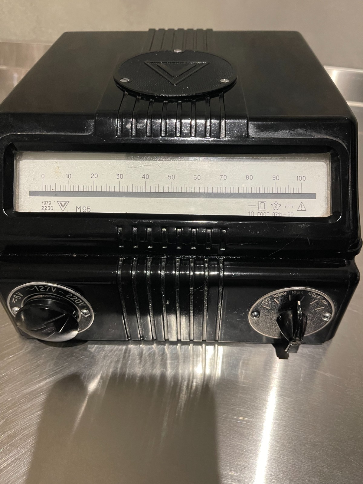Laboratory Precision Microammeter Ammeter 0 0.1 1 5 10 50 100 µA mkA