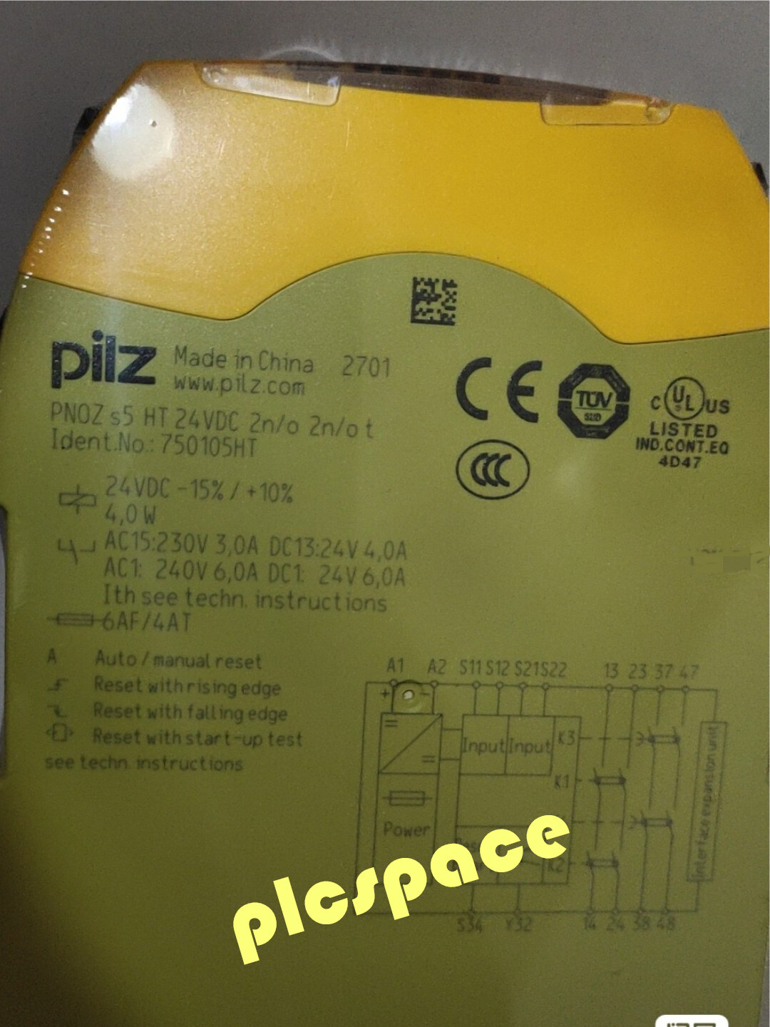 Pilz 750105 Brand New Safety Relay Express DHL or FedEx