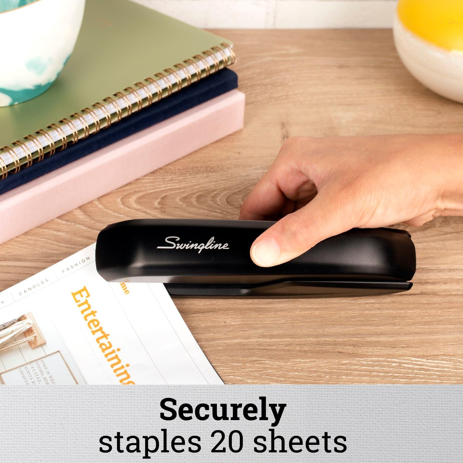 Standard Stapler, Eco Version, 15 Sheets, Black (S7054501)