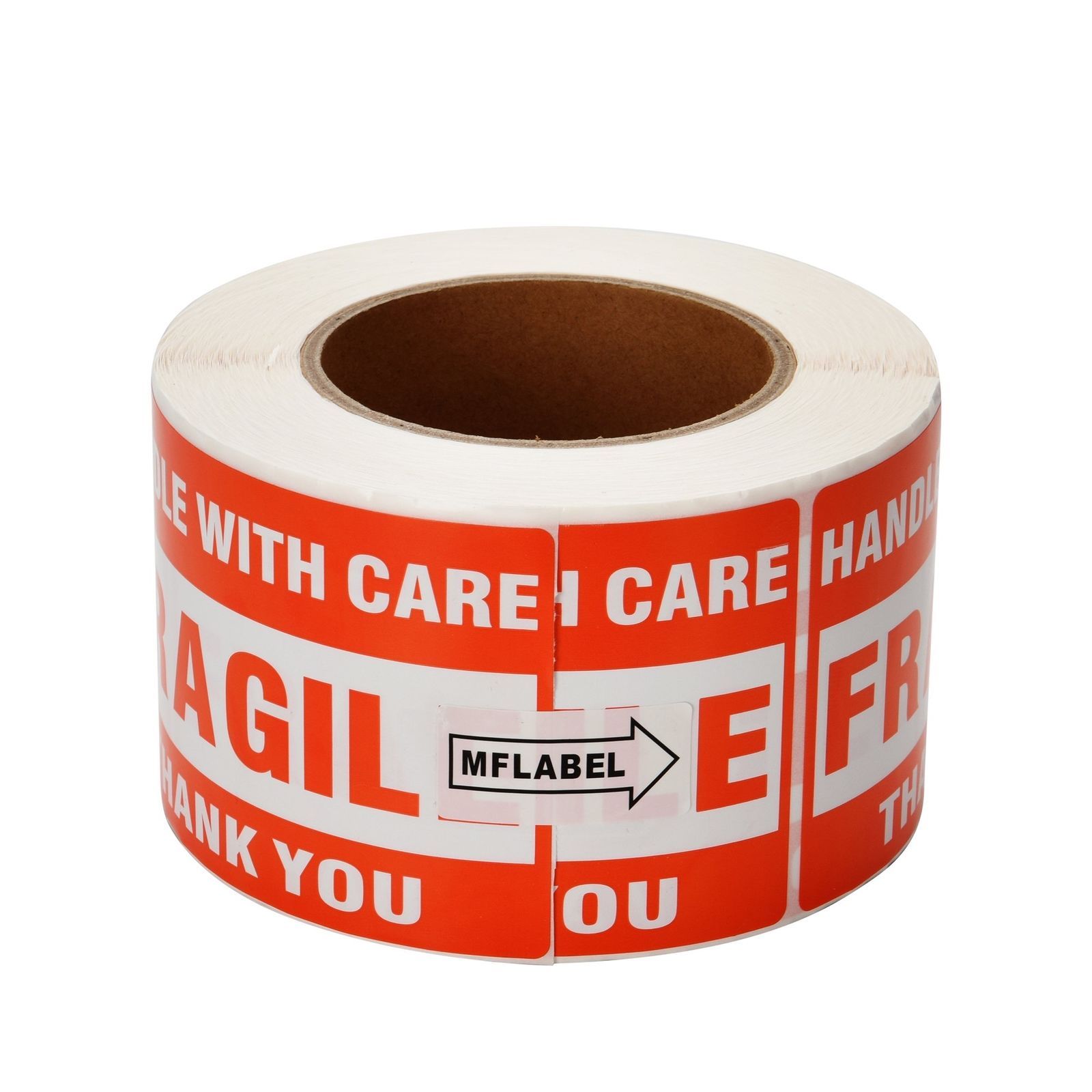 1 Roll 3″x5″ Fragile Stickers for Handle with Care Shipping Labels 500/Roll
