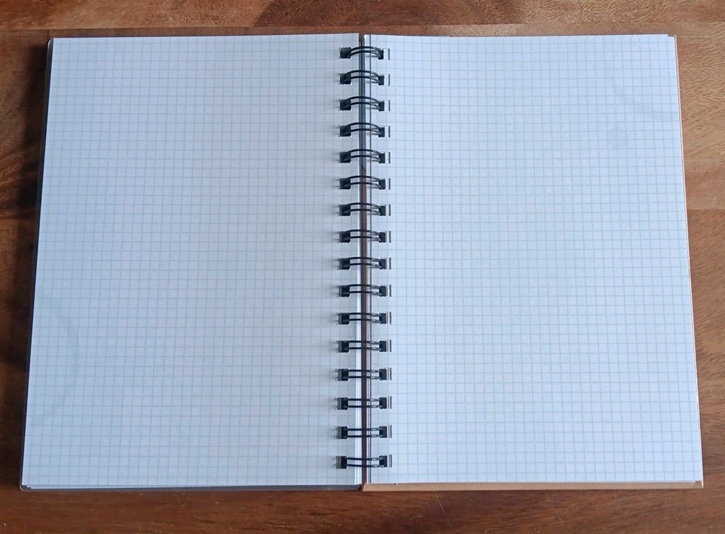 Wallace and Gromit – Spiral Bound Hardcover Stencil Notebook Journal – Unused.