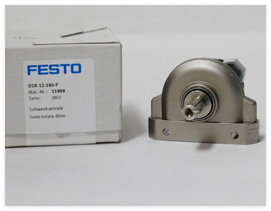 1PCS New Festo DSR-12-180-P 11909 Pneumatic Semi Rotary Drive