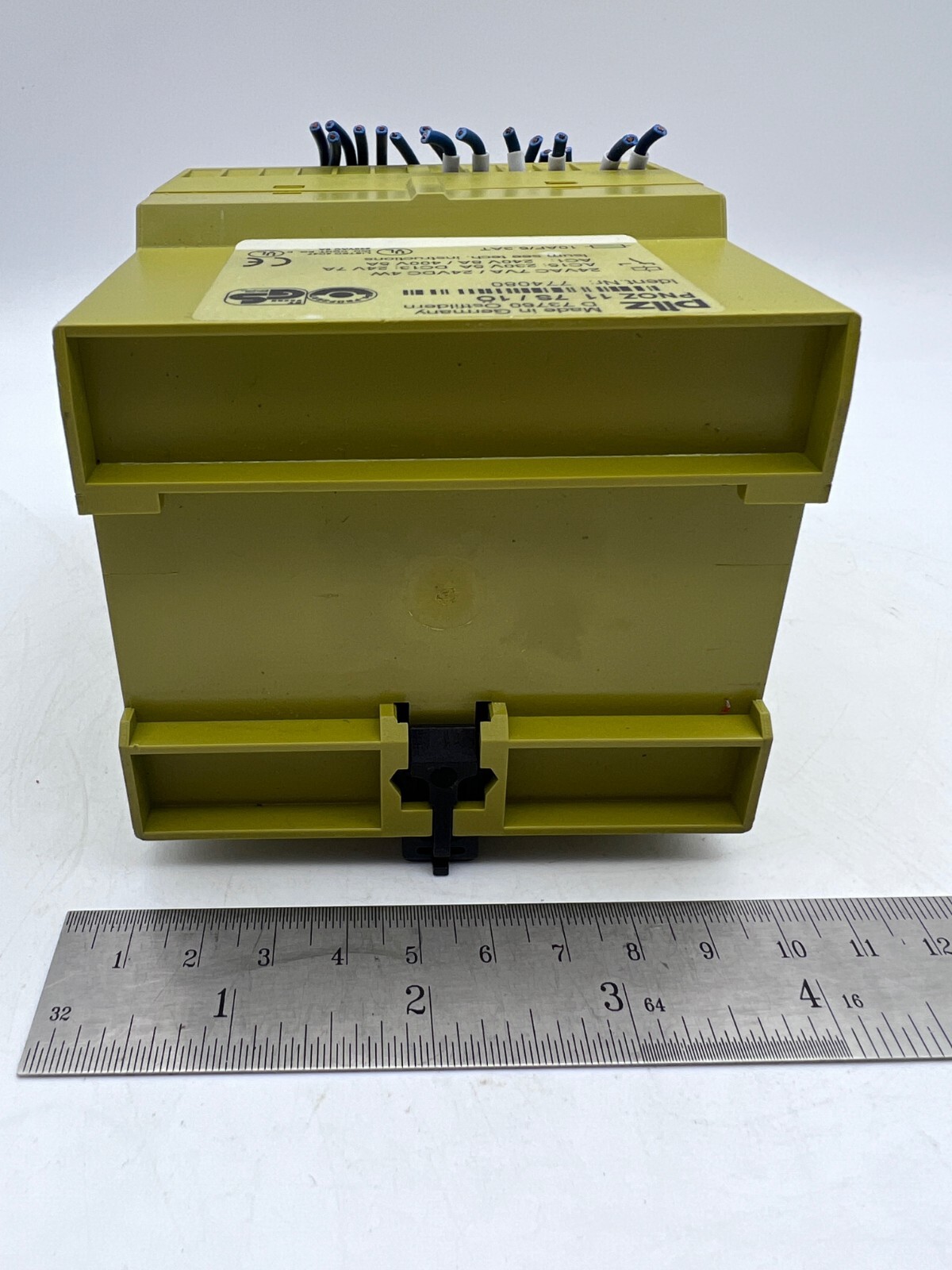PILZ PNOZ 11 7S 774080 Safety Relay 24VAC 7VA/ 24VDC 4W DIN Rail GERMANY