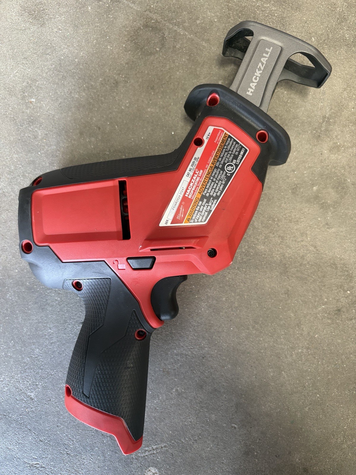 Milwaukee 2471-20 Copper Cutter, 3453-20 1/4” Impact & 2520-20 Hackzall w/ Blade