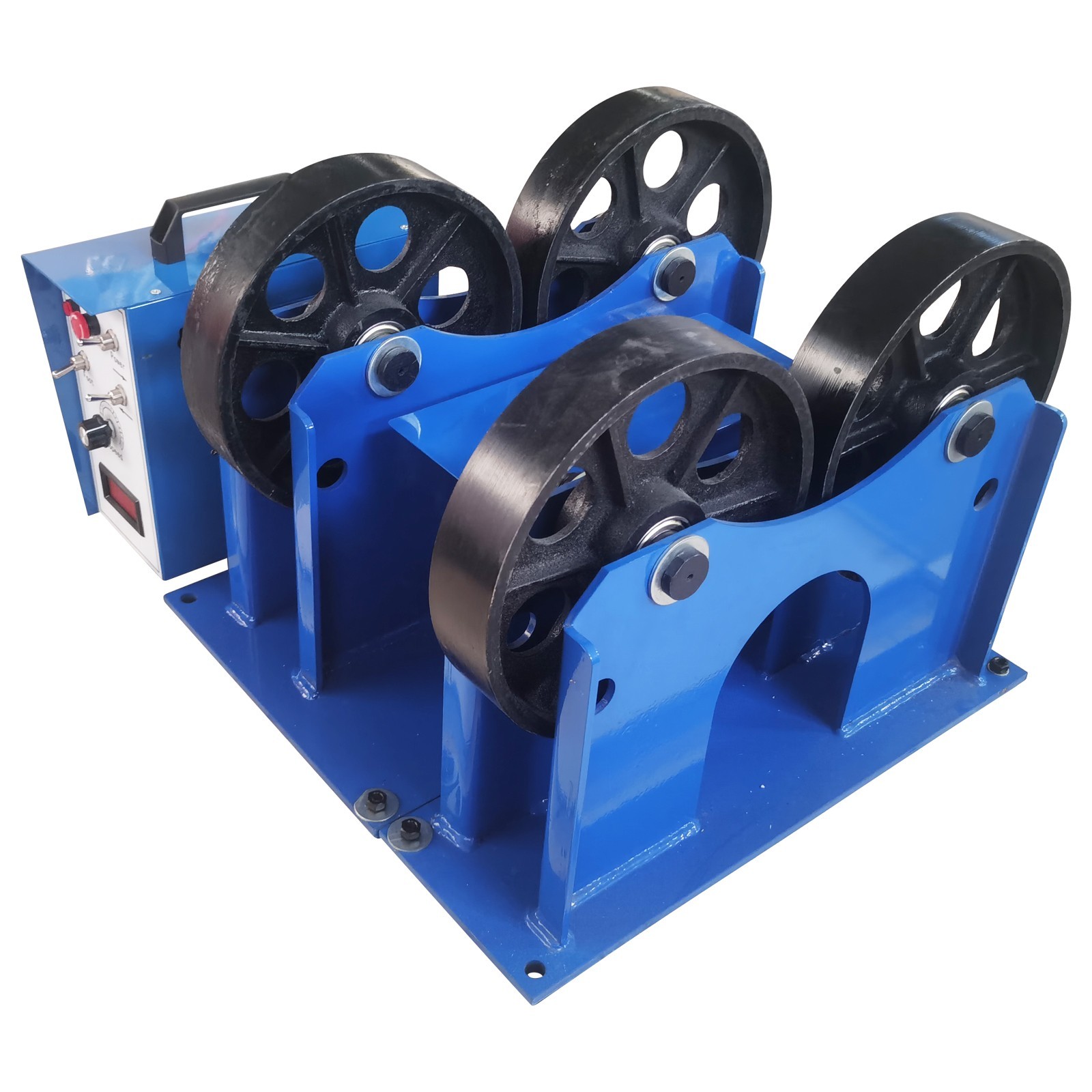 1T/ 2200lb Welding Tank Turning Roller Welding Positioner Iron wheel for TIG