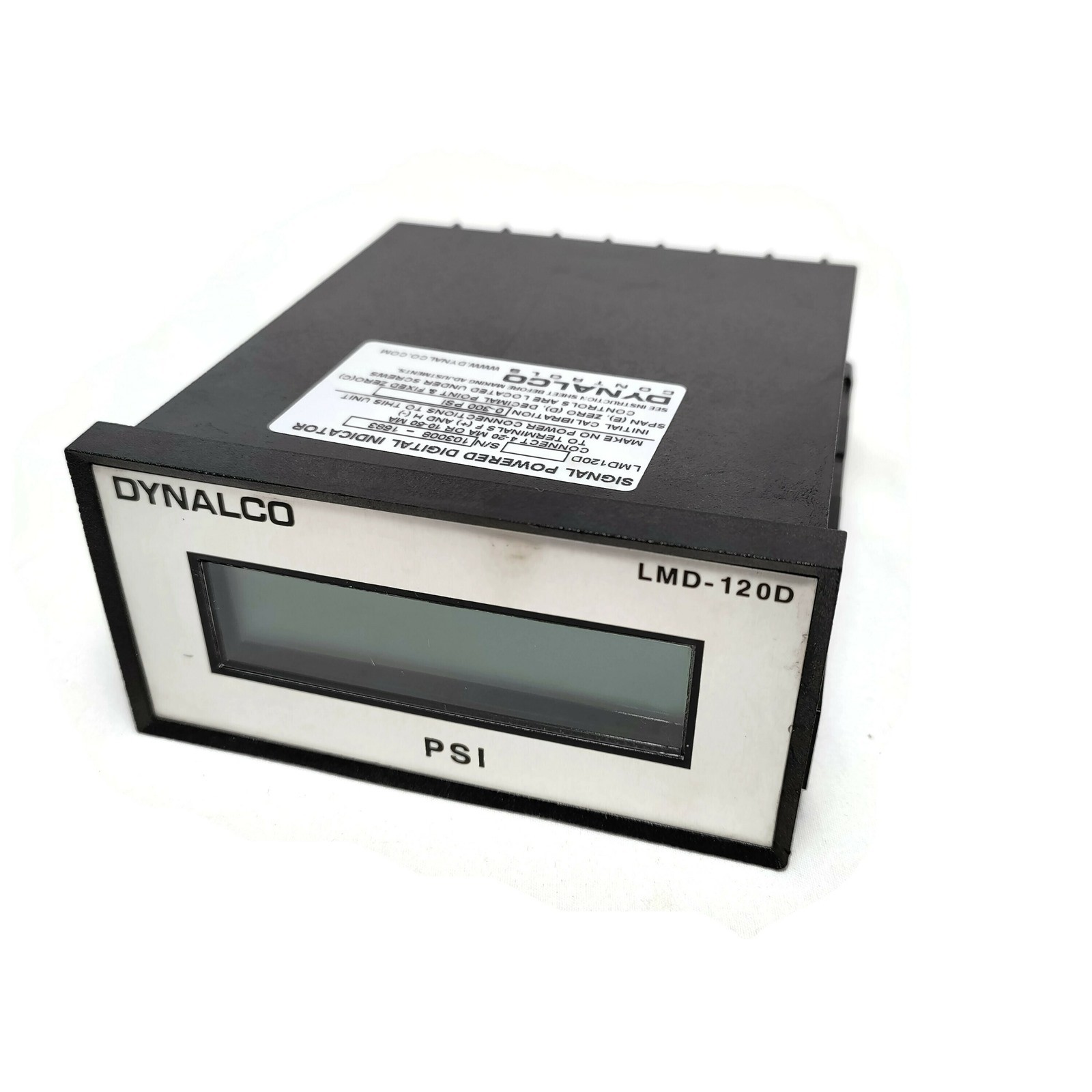 Dynalco LMD-120D 0~300 PSI Loop Powered LCD Digital Indicator.