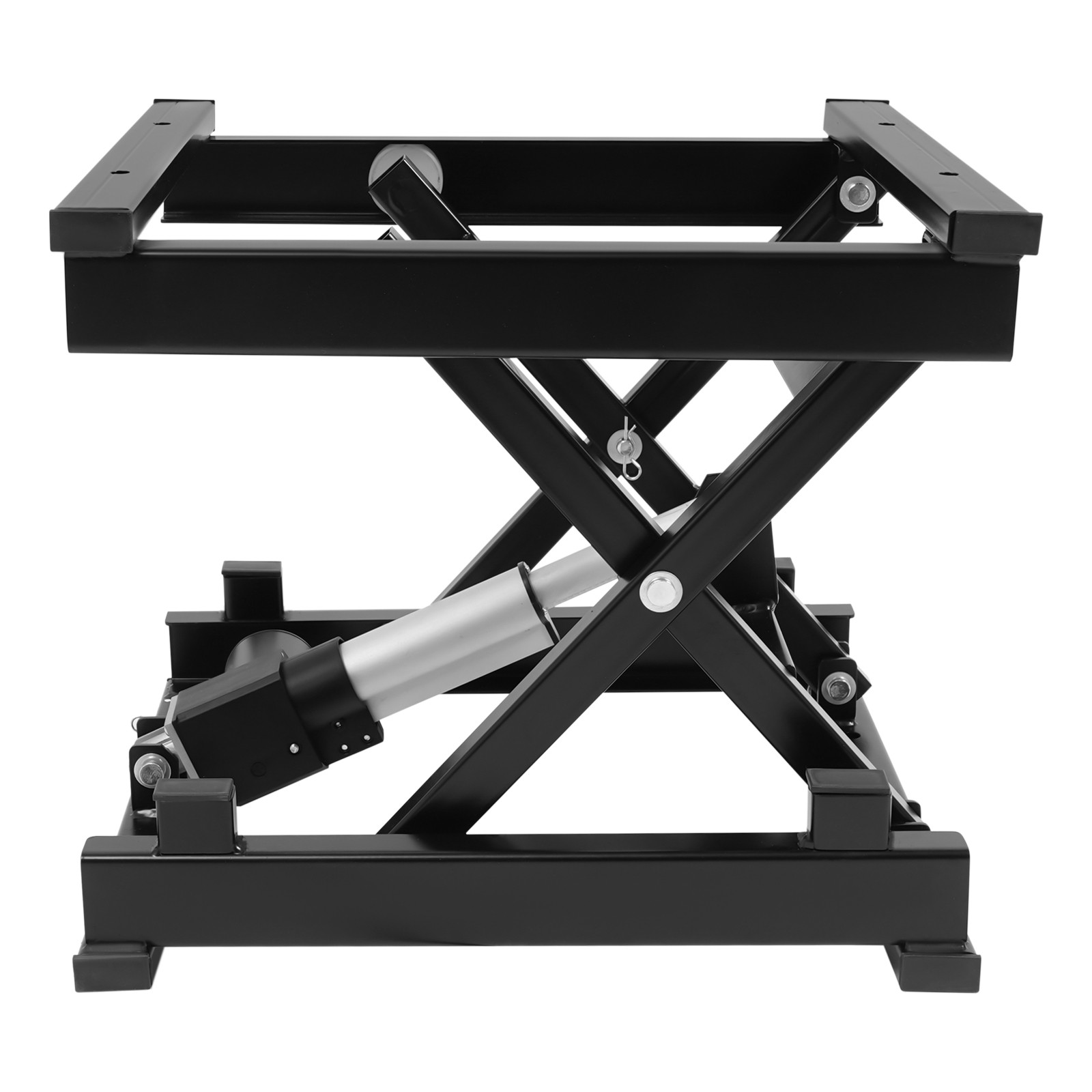 Electric Scissor Lift Table Hydraulic 130 lbs Adjustable Height 7.17-16.14in