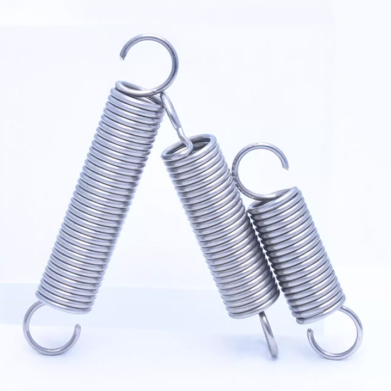 0.7x5x20mm to 0.7x5x300mm 304 Stainless Steel Big Small Tension Springs 5mm OD