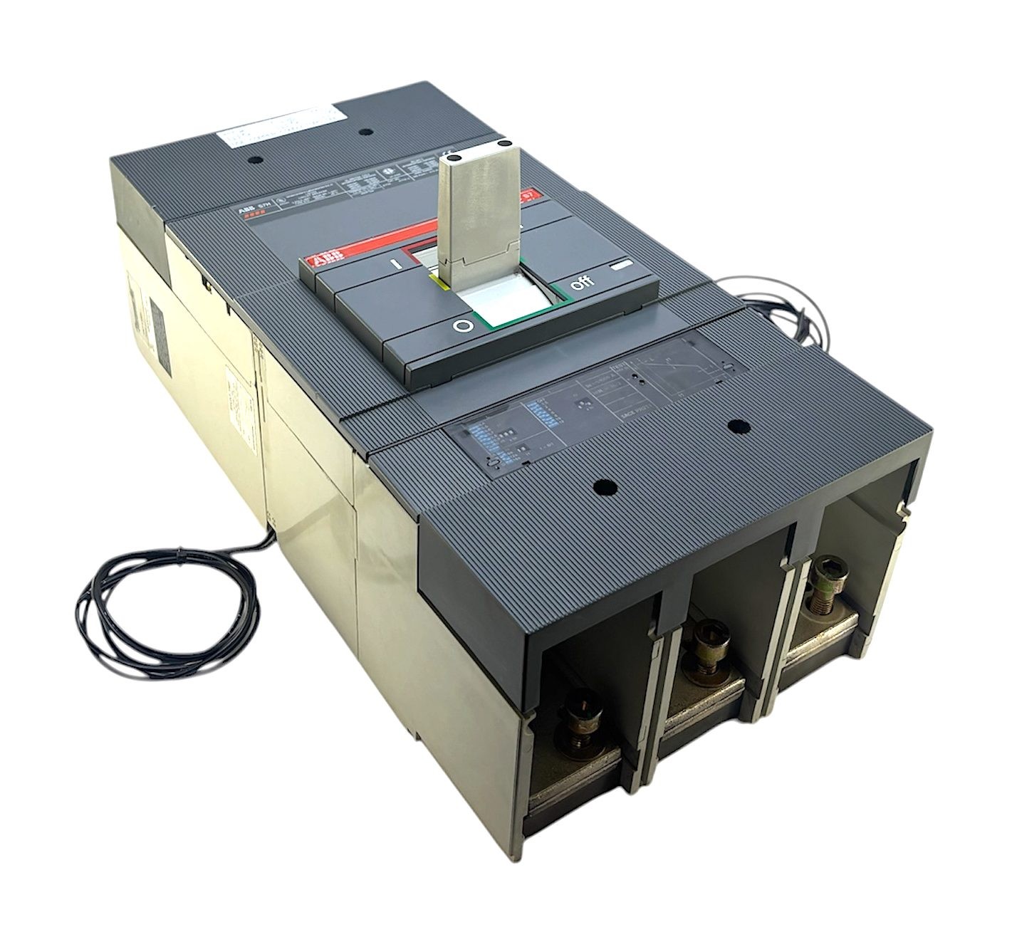 SACE S7H1000BK0AS8 3P 1000A 600V Breaker w/Shunt, Aux, Trip Unit