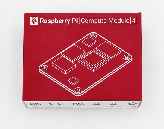 Raspberry Pi Compute Module 4 (CM4) – Wireless / 4GB RAM / 32GB eMMC – CM4104032