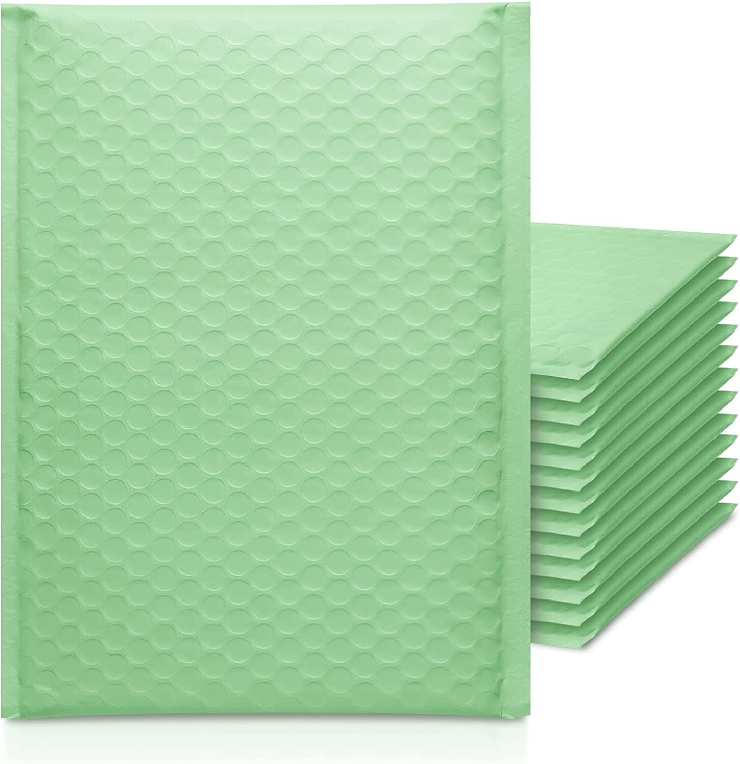 100 #0 6×10 Green Ash Poly Bubble Envelopes Padded Shipping Mailers 6″x10″