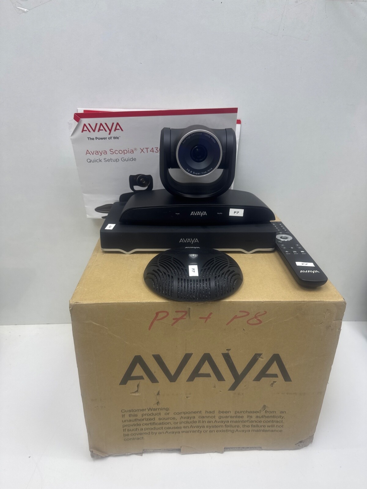 Avaya Scopia XT4300 Room System WITHOUT ANY ACCESSORIES