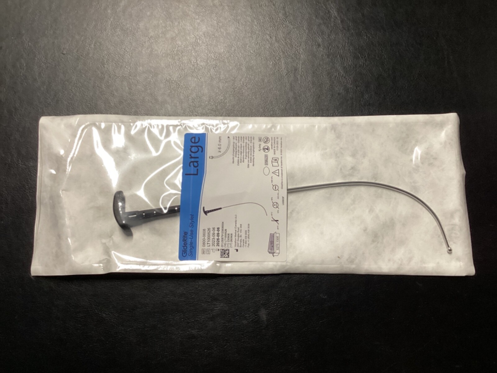 Verathon GlideScope Styet – Large Ref. 0800-0608 expires 09-06-2026