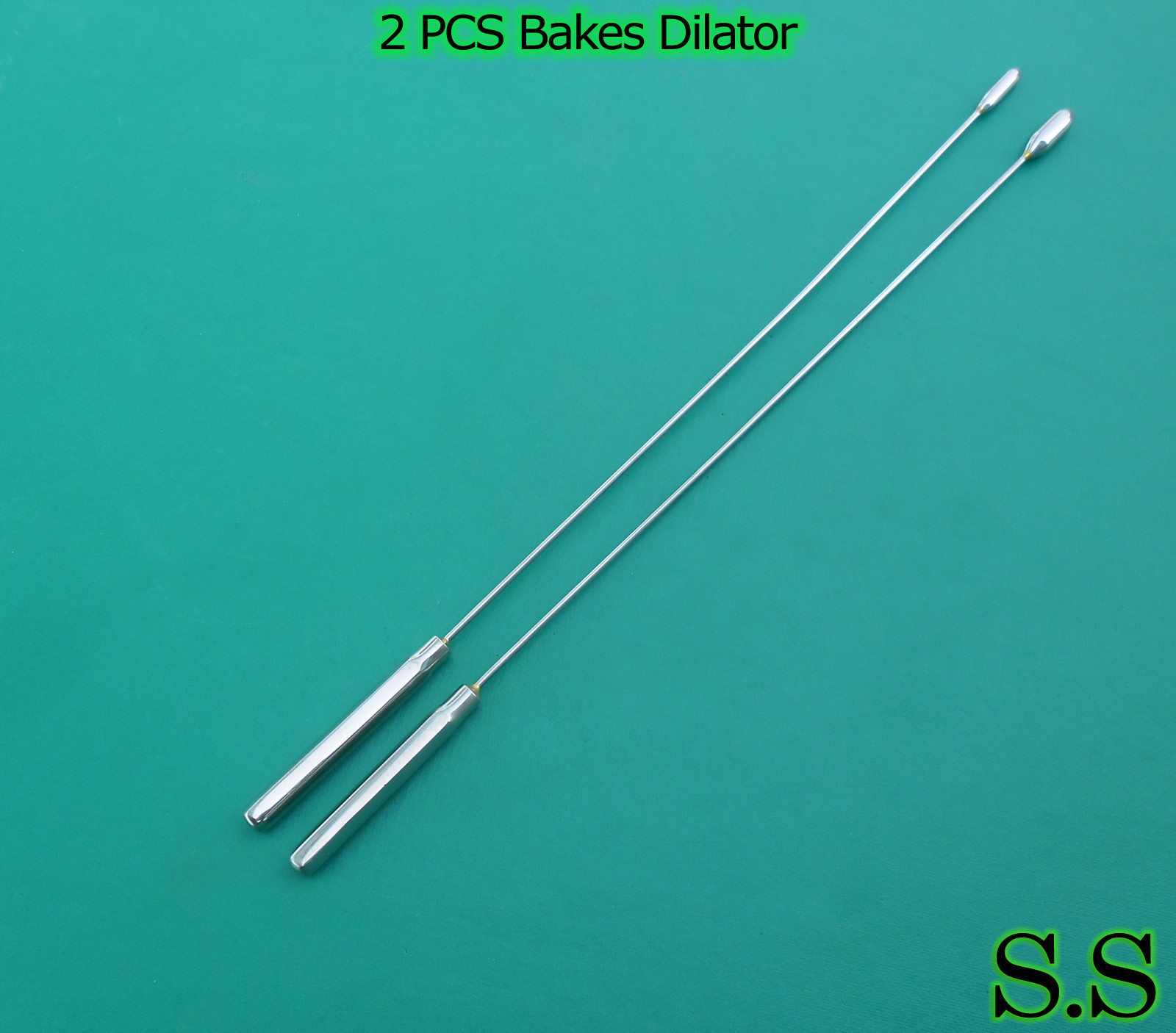 Two Pcs Bakes Rosebud Urethral Sounds 6MM & 7MM