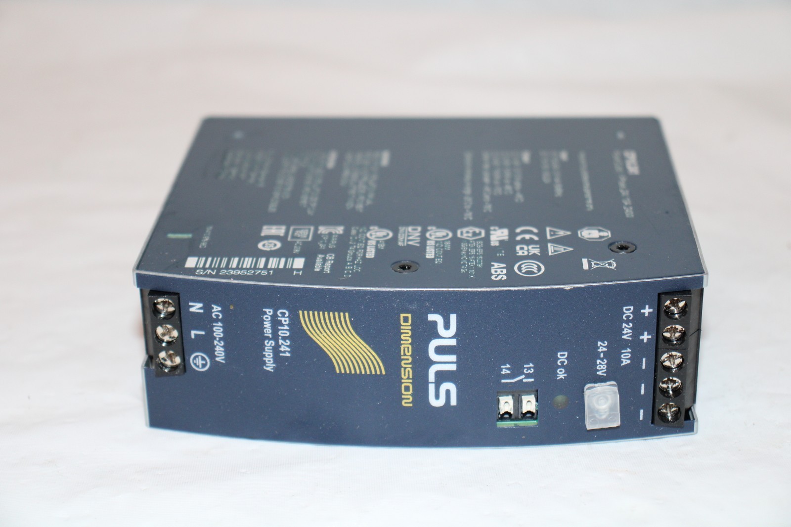 PULS CP10.241 DIMENSION Power Supply AC 100-240V