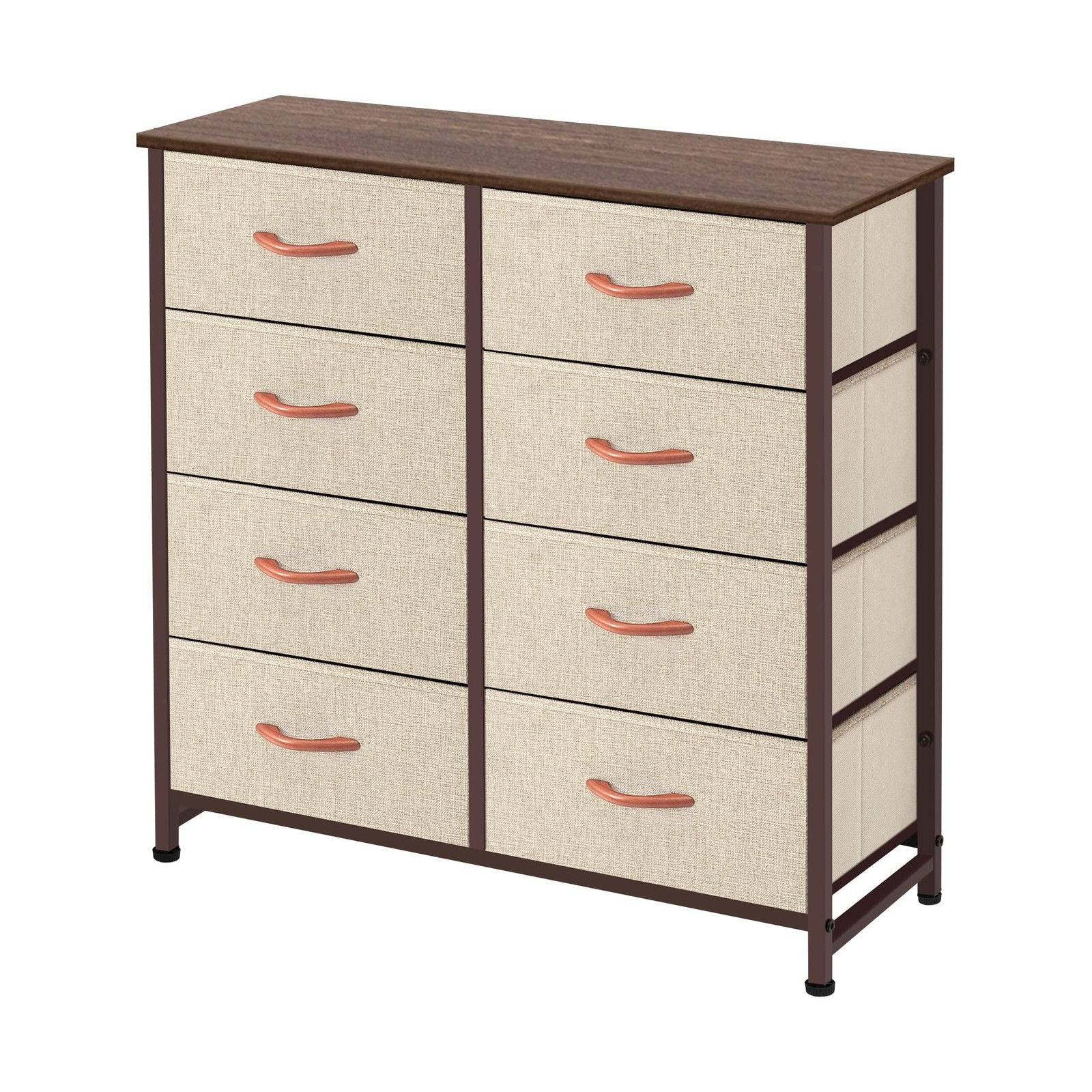Storage Dresser Furniture Unit-Tall Standing Organizer for Bedroom, Office, L…