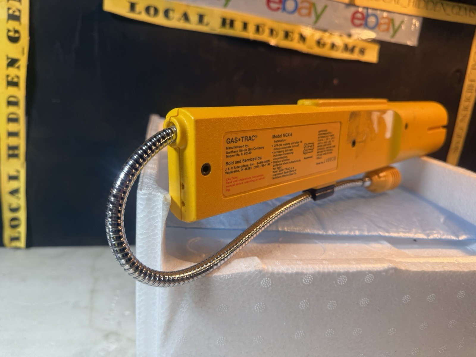 GAS TRAC NGX-6 COMBUSTIBLE GAS DETECTOR