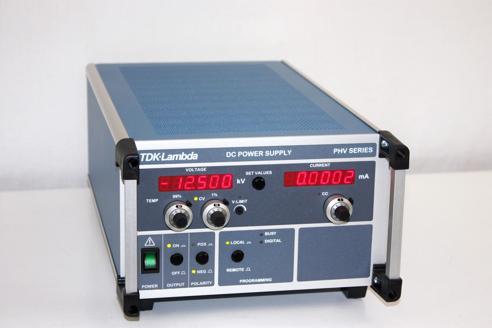 NEW TDK Lambda 12.5 KV DC High Voltage Power Supply, PHV12.5R1-FPV-USB-1P115 PHV