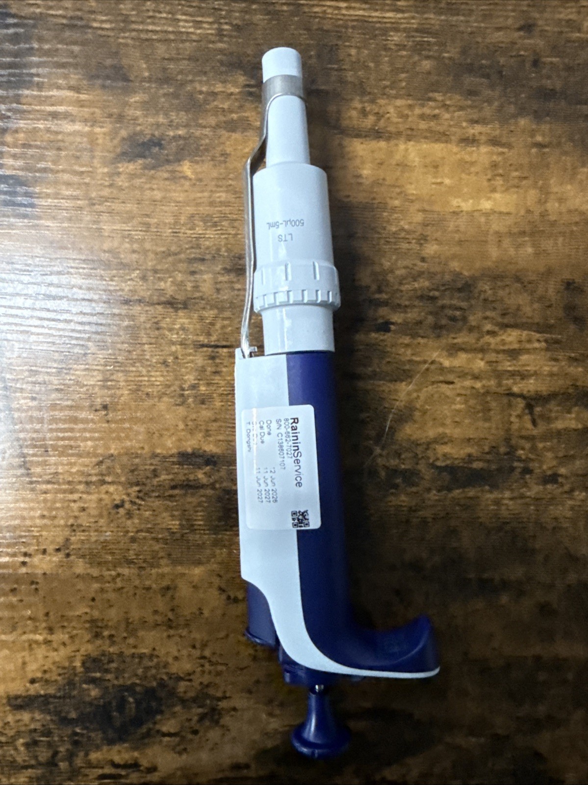 Rainin pipet-lite XLS, SL-10mL, 1-10 mL Pipettor, Calibrated June 2025