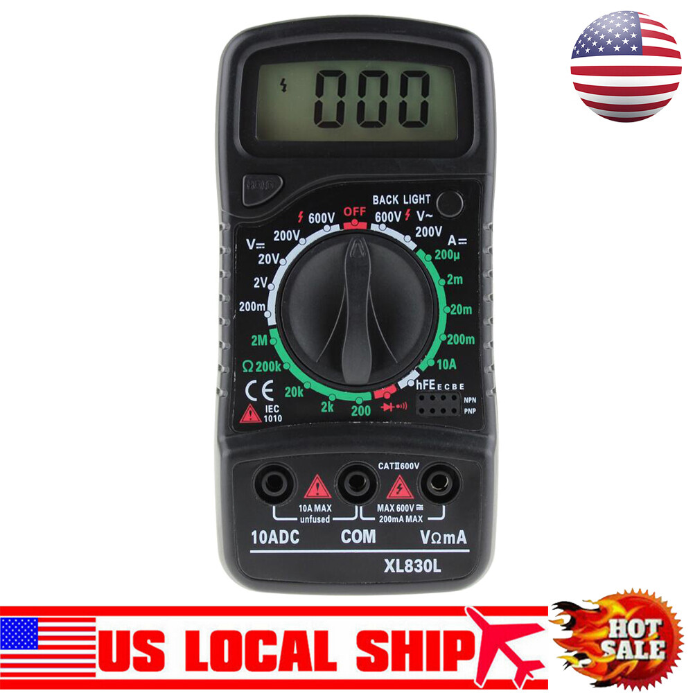 ANENG XL830L Digital Multimeter Volt AM Esr Meter Testers Automotive Electrical
