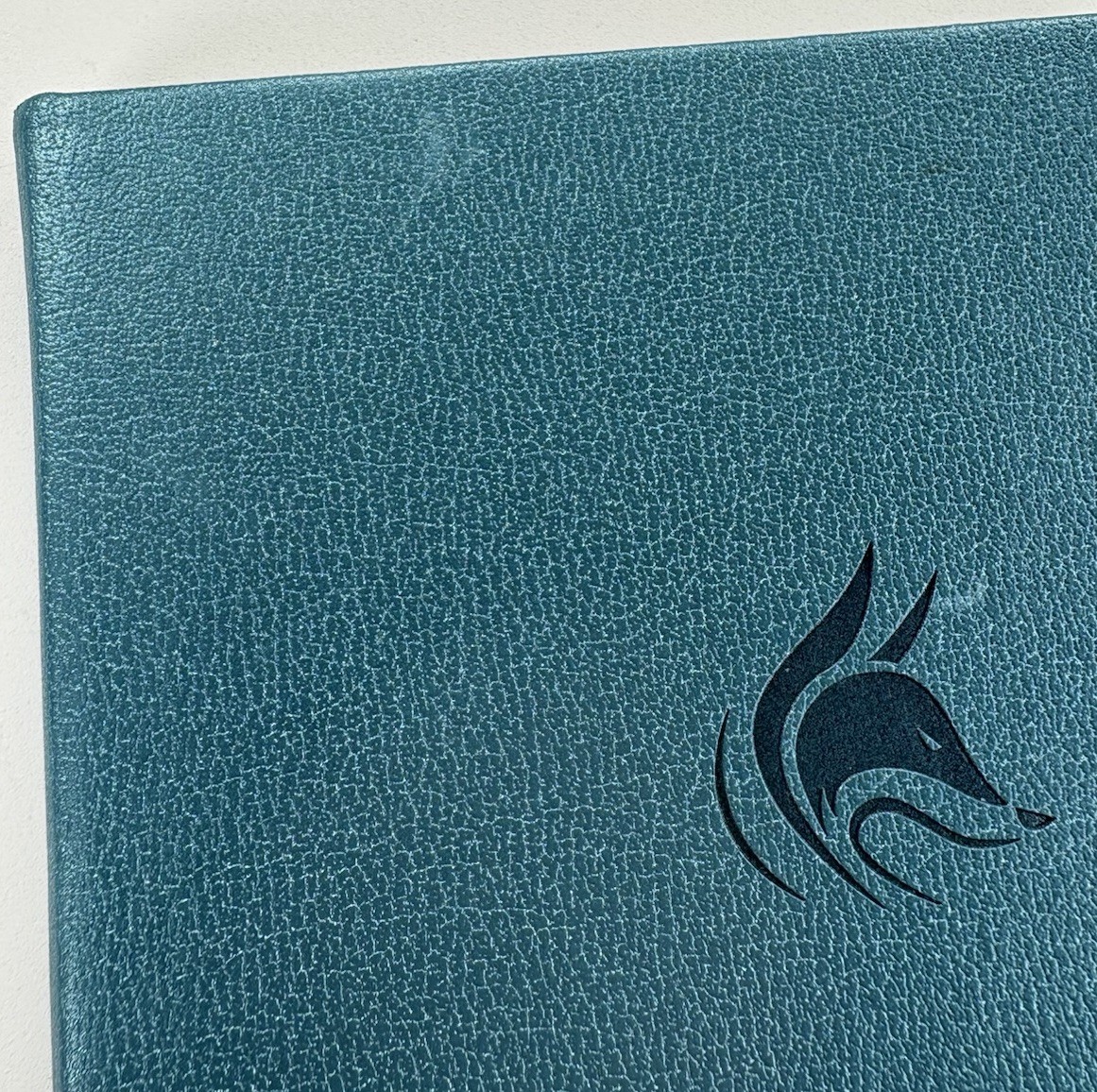 Clever Fox Food Sensitivity Journal Daily Nutrtion Tracker Teal Blue Never Used