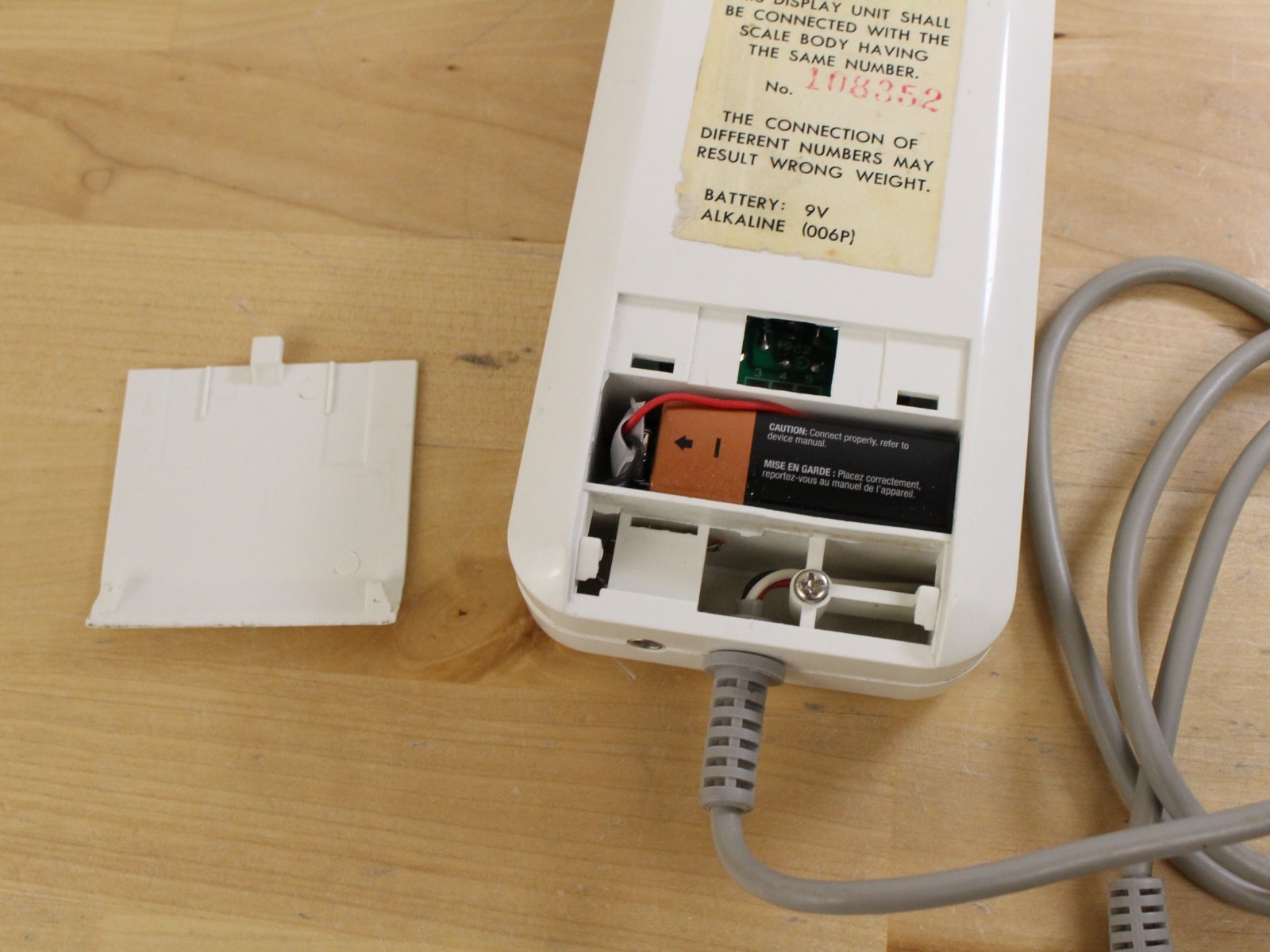 Tanita System 203 Scale Hand Readout Unit Only
