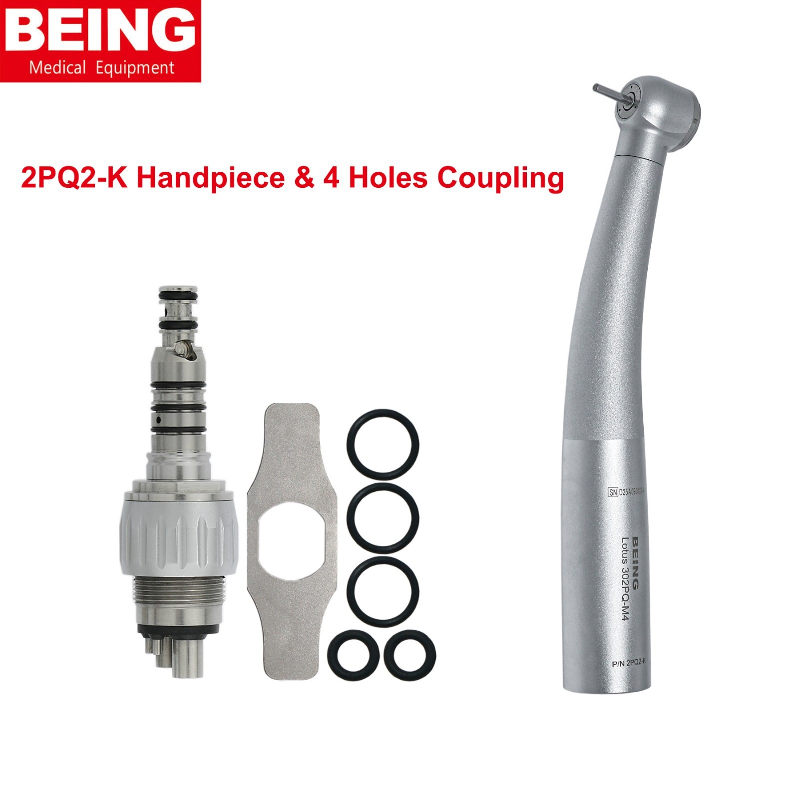 BEING Dental Air Turbine High Speed Handpiece Fiber Optic KaVo MULTIflex Lotus