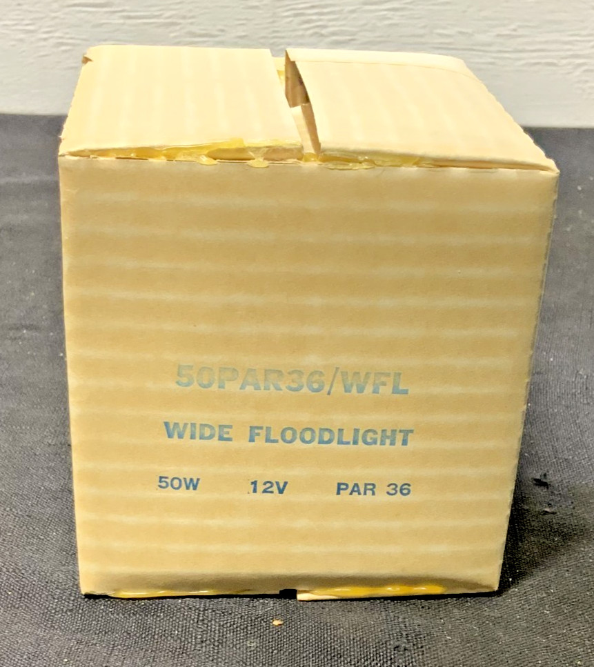 NEW Lot of 12 GE 16541 Low Voltage Par Lamp 50PAR36/WFL 50Watts 12Volts H4C