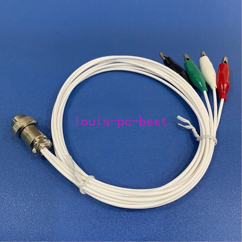 New CHI660E 4-Wire Electrochemical Workstation Electrode Connecting Wire 6Pin 1M