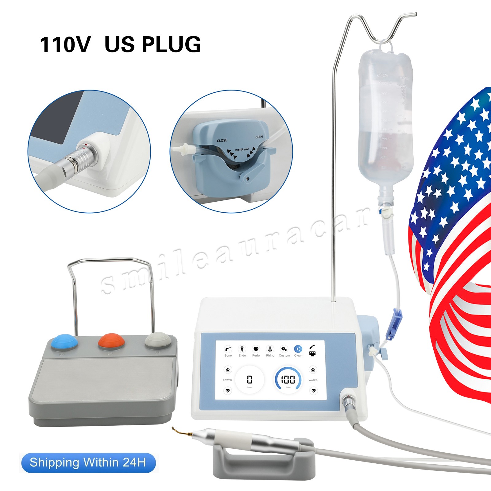 Dental Piezo Surgery Bone Cutter Ultrasonic Bone Piezosurgery Surgical Motor