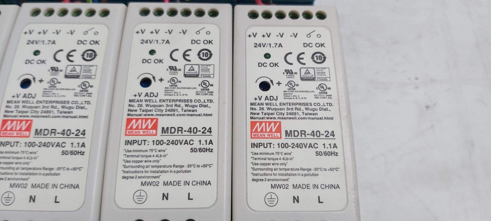 Mean Well MDR-40-24 Lot of 11 Offers Welcome