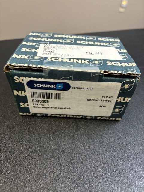 Schunk PZN+ 50-1 Pneumatic 3-Finger Universal Gripper 0303309 New in Box