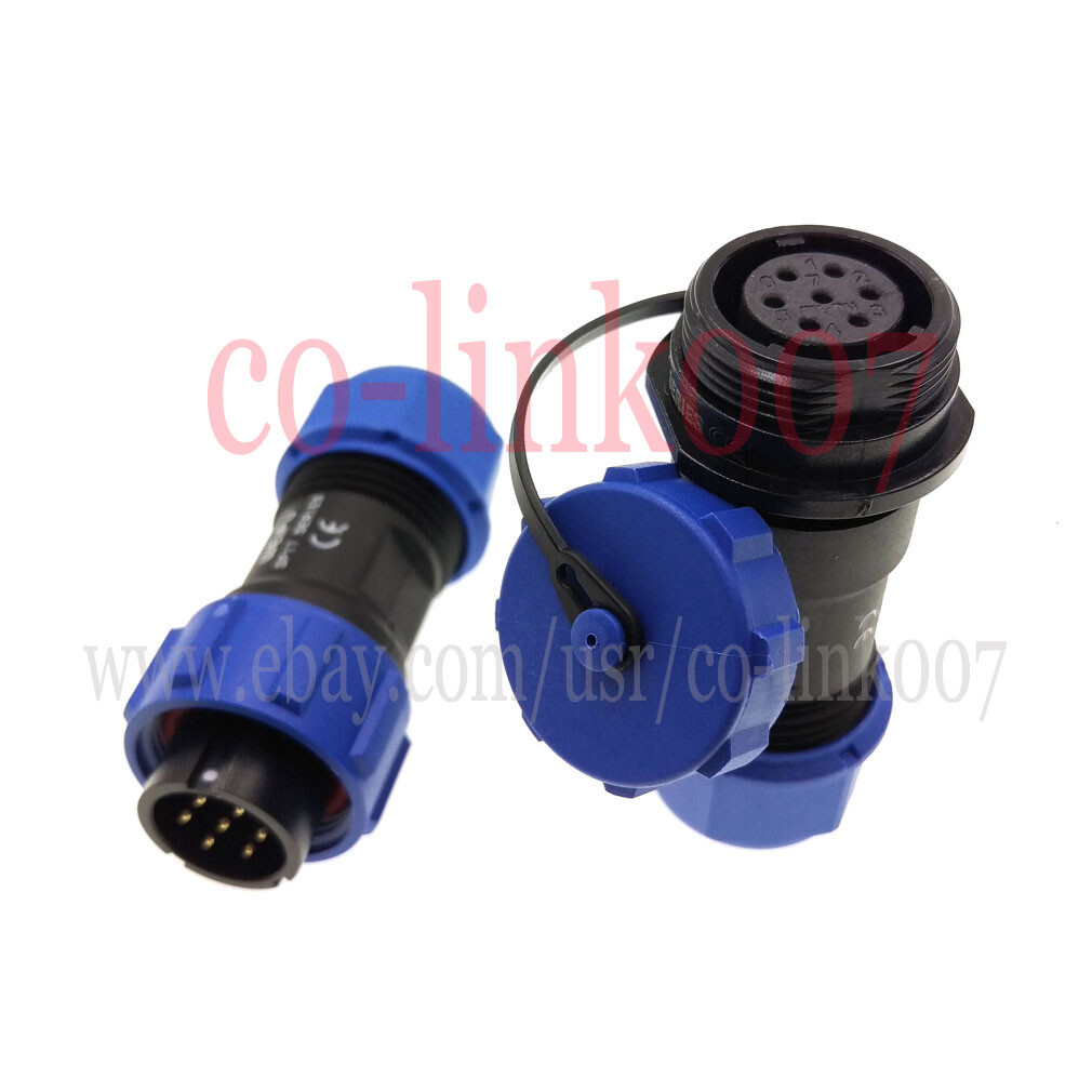 SP17 2 3 4 5 7 9 10 Pin Waterproof IP68 Plug Socket,WEIPU SO1710/P2 SP1711/S2