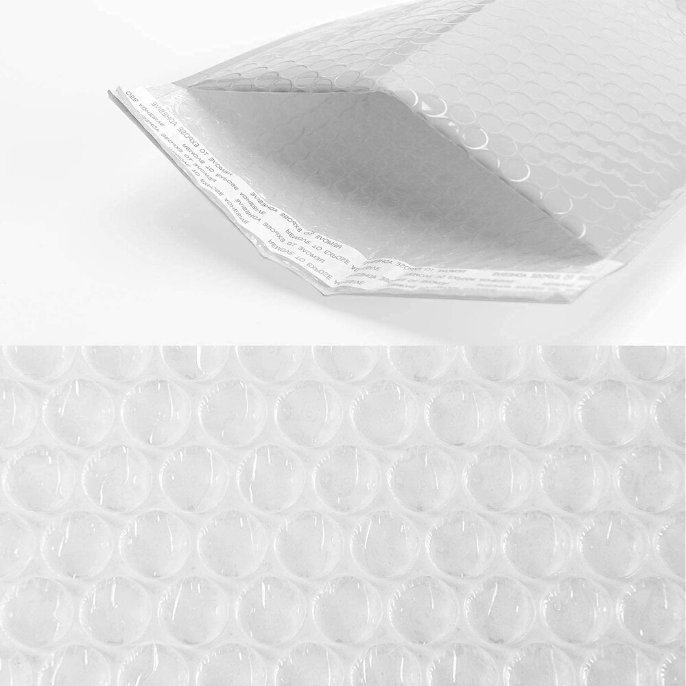 10/25/50pcs Poly Bubble Bags Mailers Envelopes Padded Packing Self Seal Shipping
