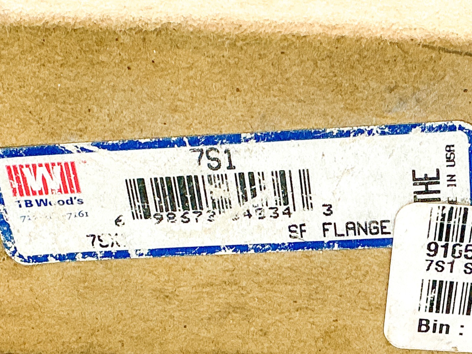 New TB Woods 7SX1 SF Flange Coupling 1″ Bore 5250RPM