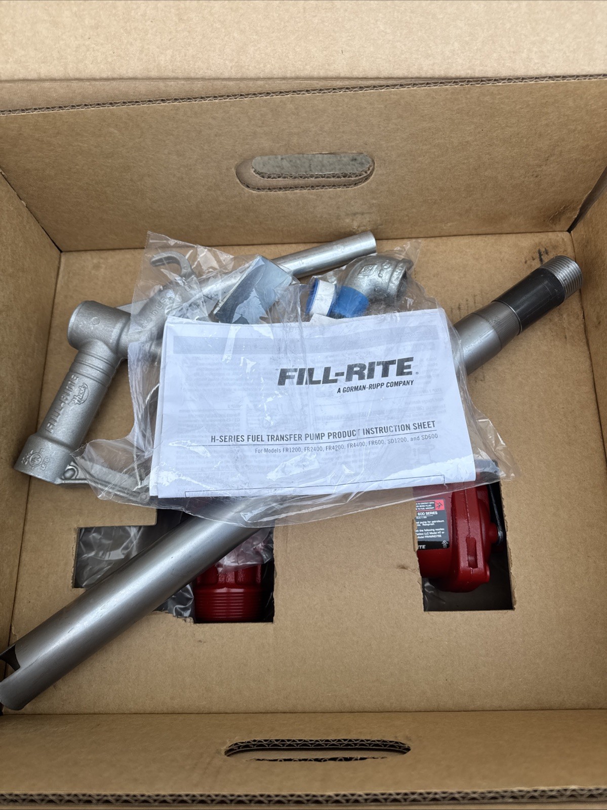 FILL-RITE Electric Drum Pump: 15 GPM Fr610h