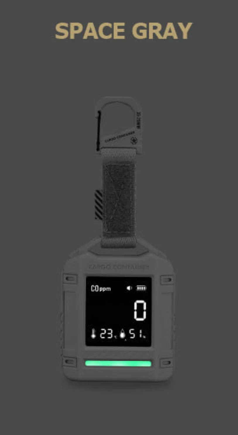 CARGO CONTAINER Safe CO Detector Carbon Monoxide Gas Alarm USB C Portable